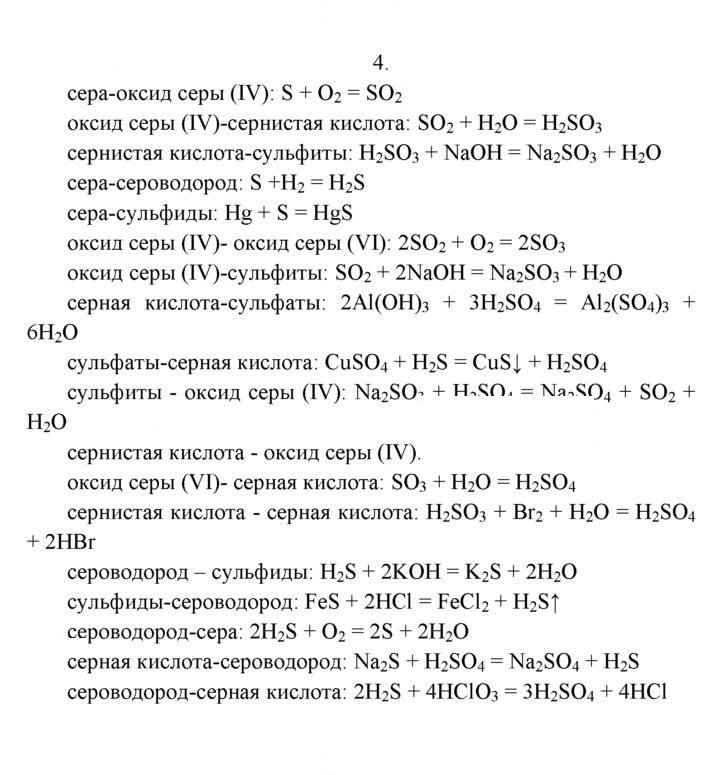 Скан решения номера 4