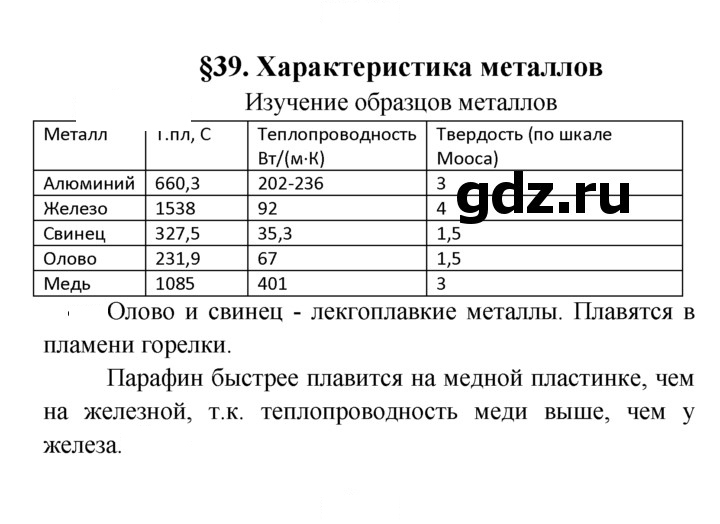 Скан решения номера §39