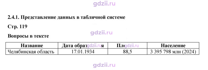 Скан решения номера 119