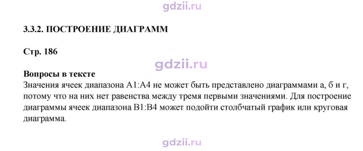 Скан решения номера 186