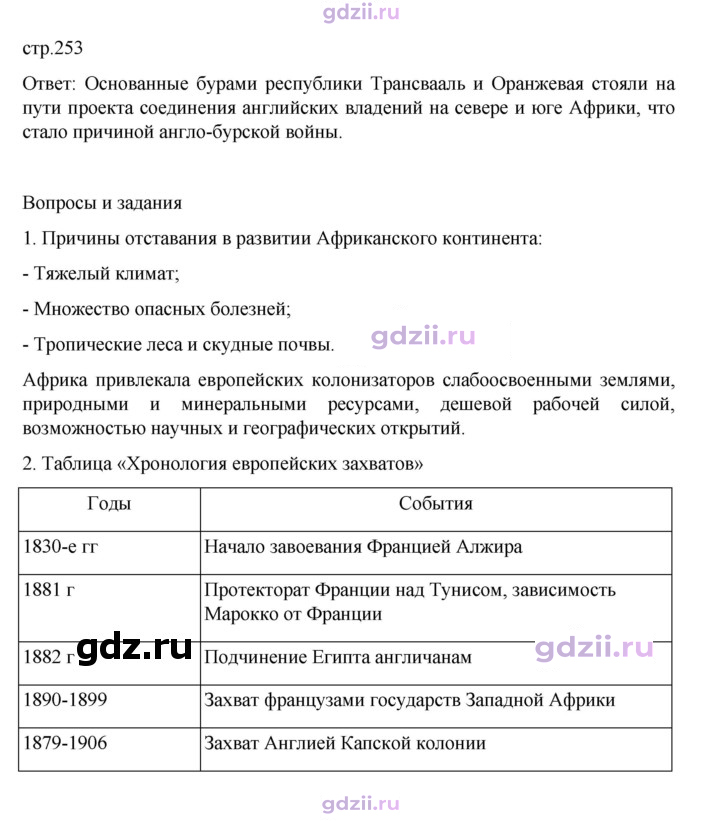 Скан решения номера 253
