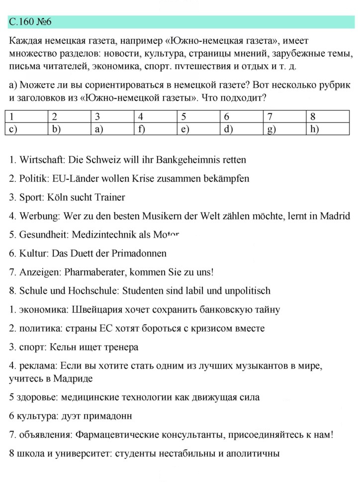 Скан решения номера 160