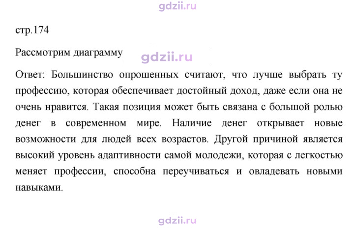 Скан решения номера 174