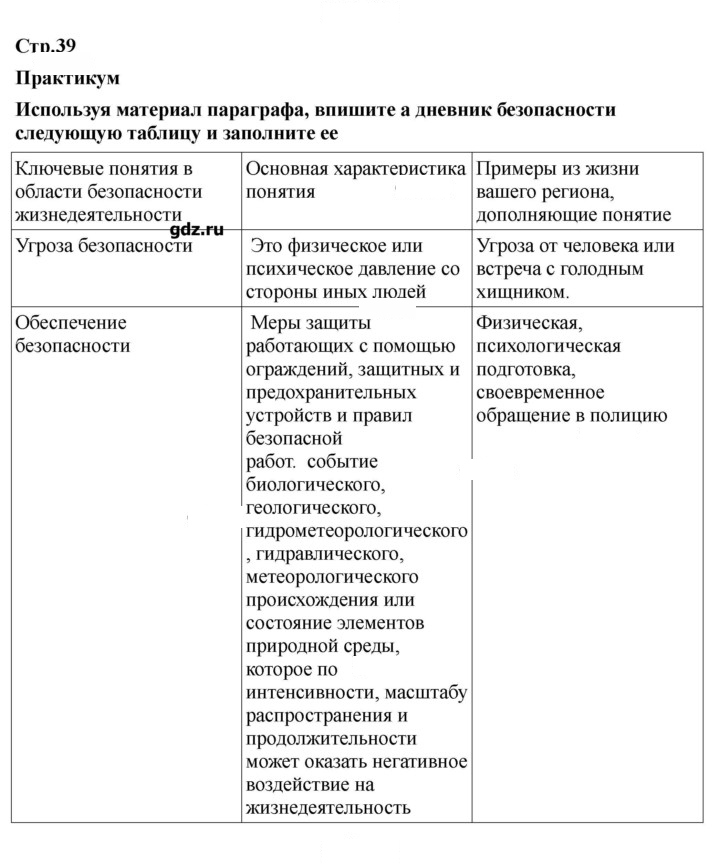 Скан решения номера 39