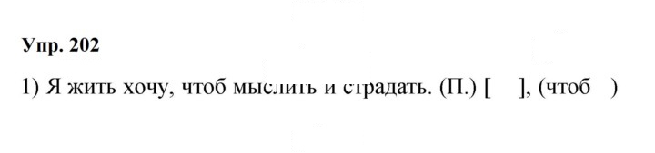 Скан решения номера 202