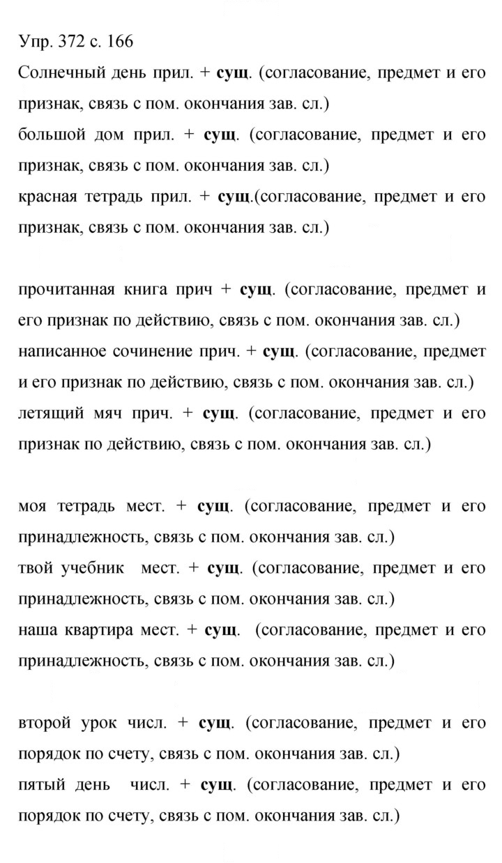 Скан решения номера 372