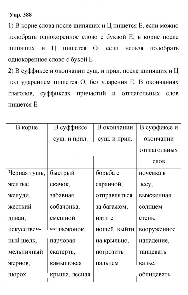 Скан решения номера 388